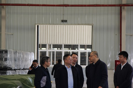 杨明率队莅临绵阳44118太阳成城集团公司调研指导事情